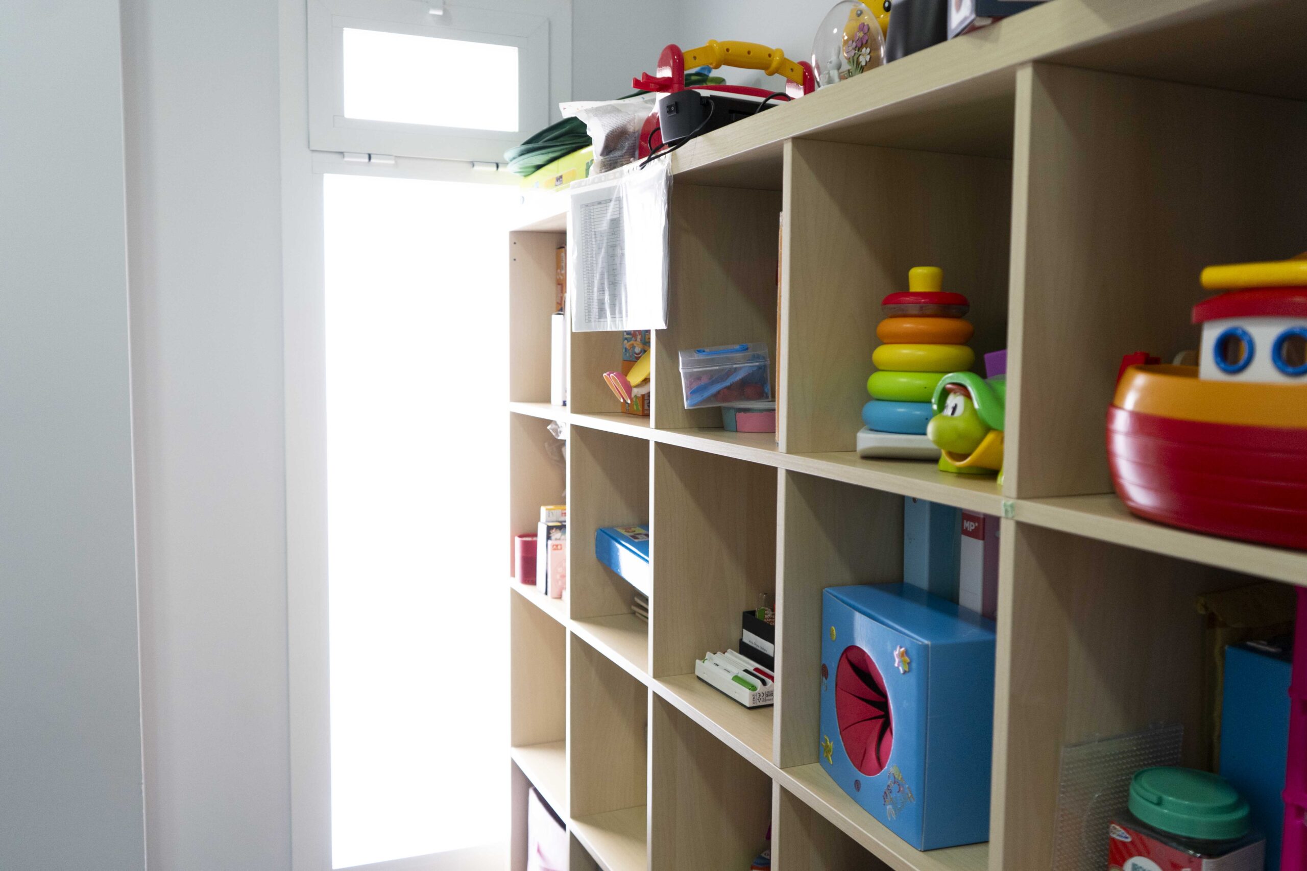 Sala de terapia infantil en Centro Aumenta Fuenlabrada